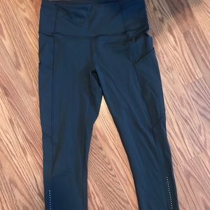 Lululemon fast and free crop running leggings